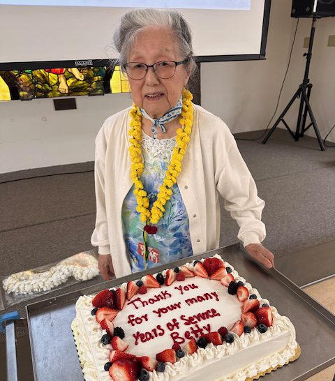Betty’s retirement luncheon